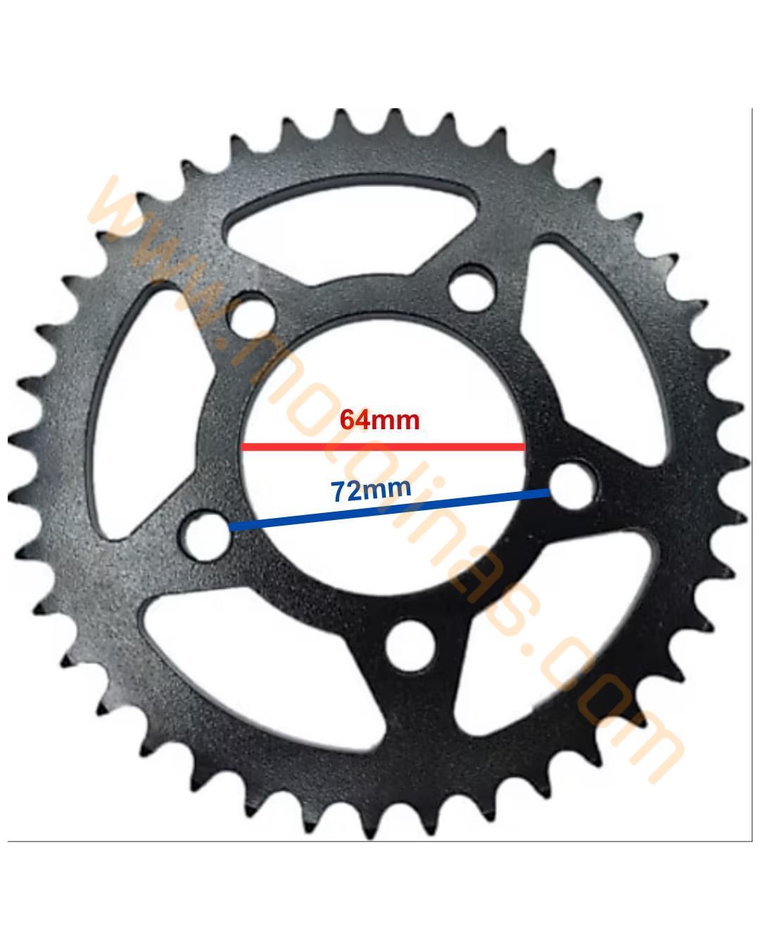 MONDİAL DRİFT L 125cc ARKA DİŞLİ 40T 64mm OEM