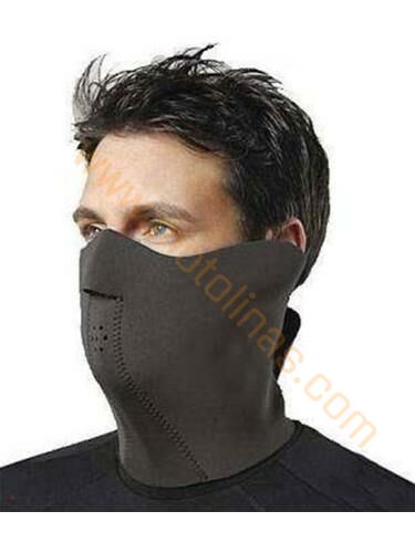 Motosiklet Su-Rüzgar Geçirmez Neopren Yüz-Boyun Maske UZUN-KISA