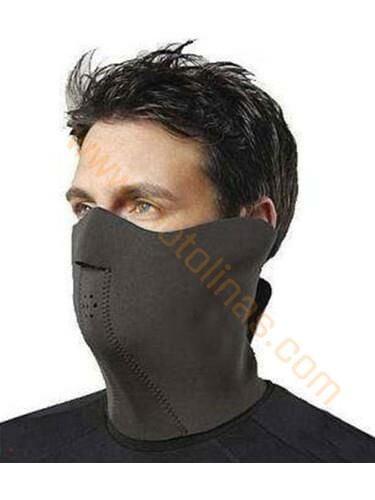 Motosiklet Su-Rüzgar Geçirmez Neopren Yüz-Boyun Maske UZUN-KISA