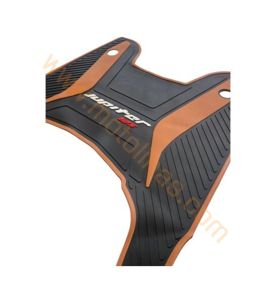 TVS JUPİTER 125cc PASPAS SİLİKON KAYMAZ TABAN TURUNCU DETAY