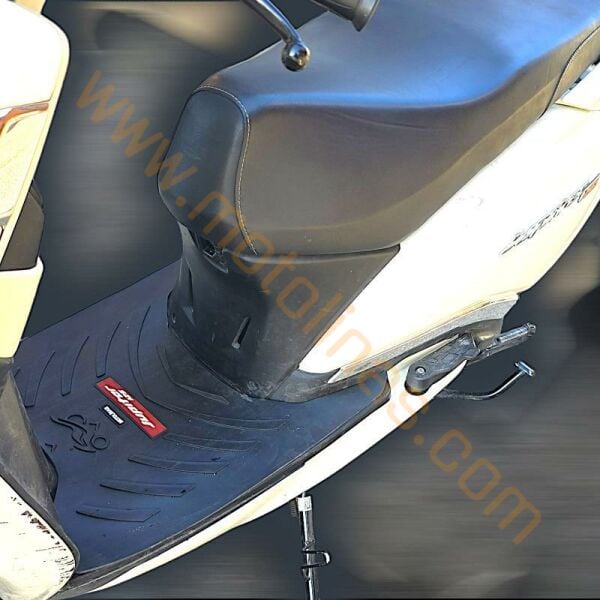 Tvs Jupiter Paspas, Jüpiter125 Ayak Basamak Paspas Kırmızı Logo Tvs Jüpiter125