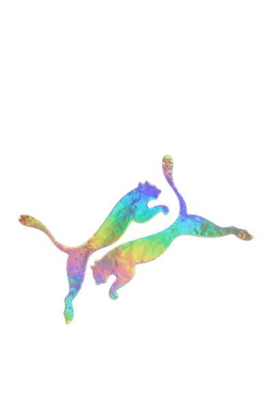 Puma Sticker Hologram 9cm Çift Taraflı Universal Motosiklet Araba Kask Dekal Etiket