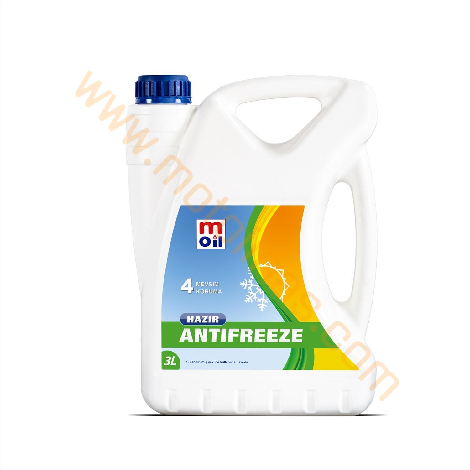 MOTOSİKLET OTOMOBİL HAZIR ANTİFRİZ 3 LİTRE (-37 DERECE )