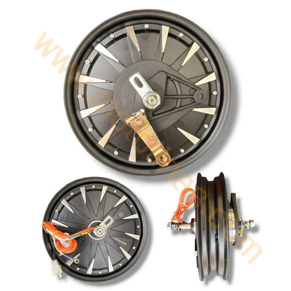 12 JANT ELEKTRİKLİ BİSİKLET ARKA MOTOR VE JANT 72V2000WATT, KOBRA ARKA JANT