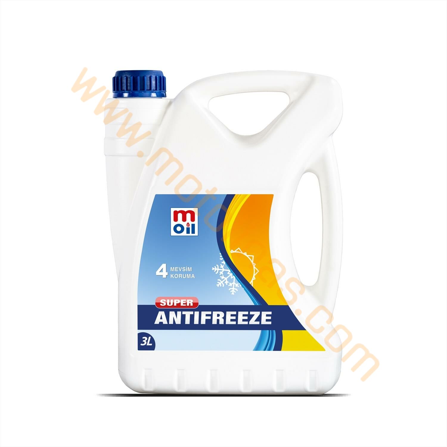 MOTOSİKLET OTOMOBİL SUPER YEŞİL ANTİFRİZ 3 LİTRE (-37 KADAR )
