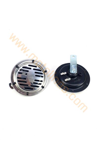 Hella Korna Çiftli 12 Volt Nikel Korna Süper TON BÜYÜK BOY 13 CM