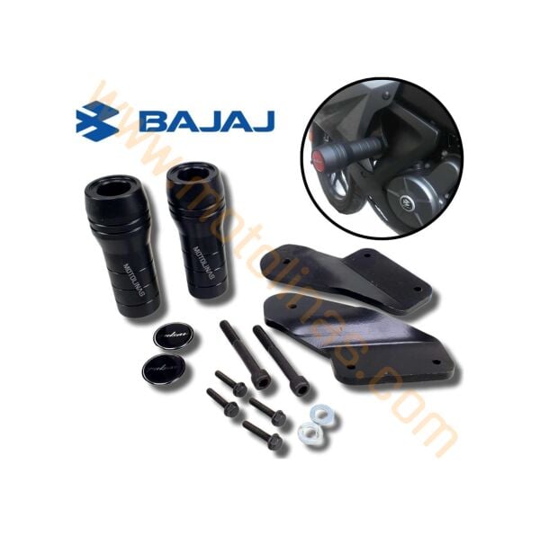 Pulsar Rs200 Koruma Takozu 2 Li Set 12 Parça Siyah 2015-2024