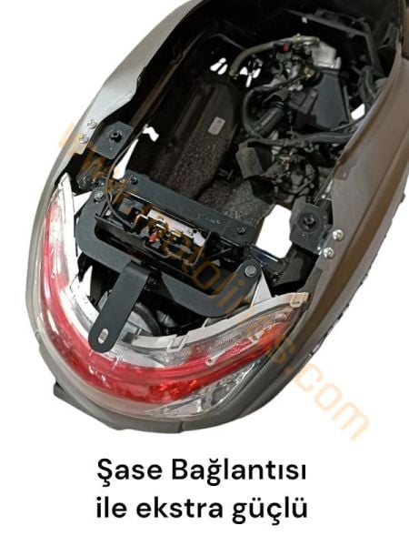 TVS JUPİTER 125 KURYE PAKET ÇANTA DEMİRİ RAYLI MODEL, ÜSTÜN KALİTE