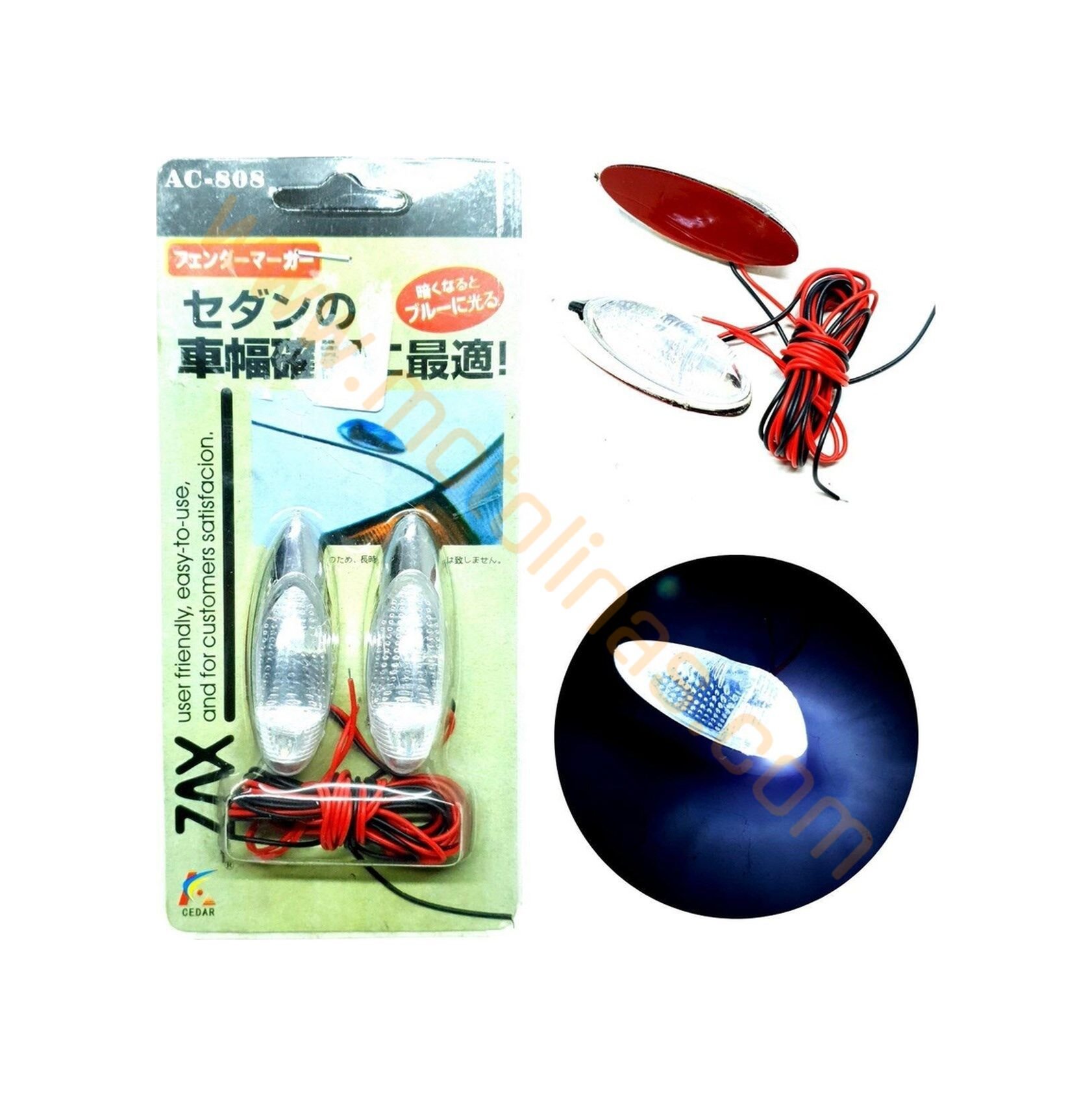 MOTOSİKLET LED IŞIK OTOMOBİL LED IŞIK DAMLAR MODEL 2Lİ