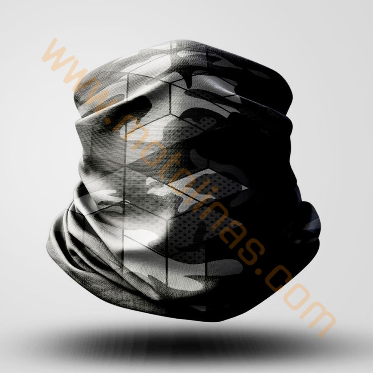 Bandana Buff Kamuflaj Kartlıklı - Universal