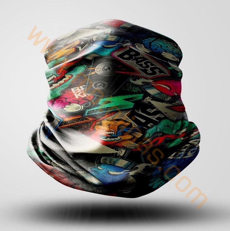 Bandana Buff Bass Kartlıklı - Universal