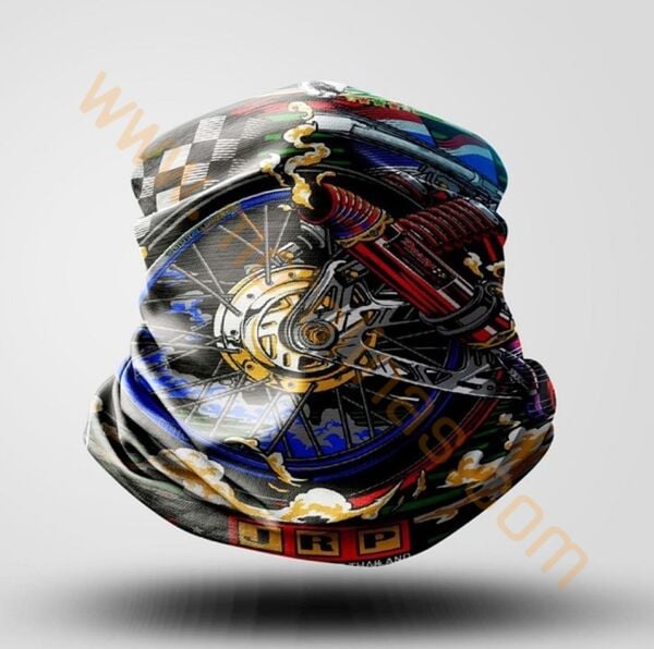 Bandana Buff Retro Kartlıklı - Universal