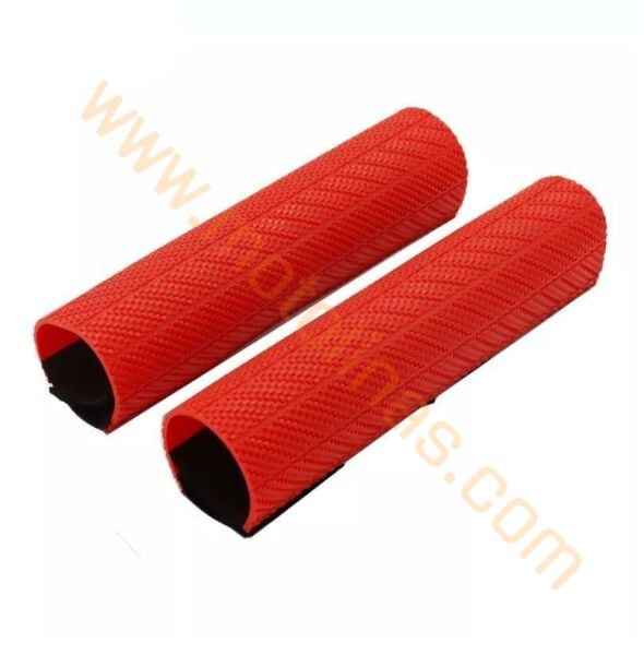 ÖN AMORTİSÖR KORUYUCU KARBON PLASTİK TAKIM CROSS 25CM - KIRMIZI