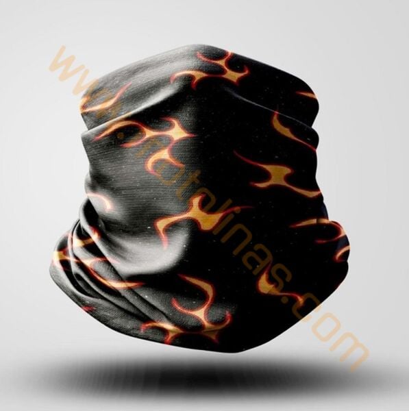 Bandana Buff Alev Kartlıklı - Universal