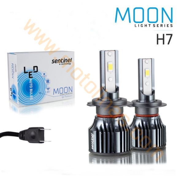 MOTOSİKLET XENON ZENON  SENTİNEL-MOON LED XENON H4 BEYAZ ADET FİYAT