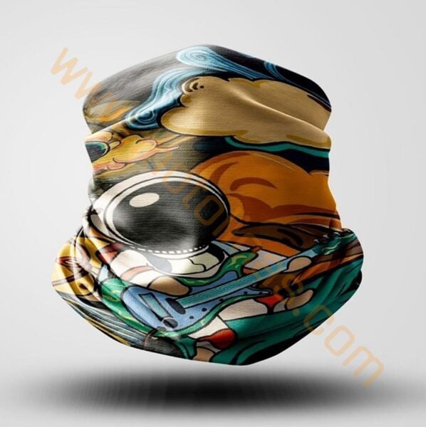Bandana Buff Galaxy Kartlıklı - Universal