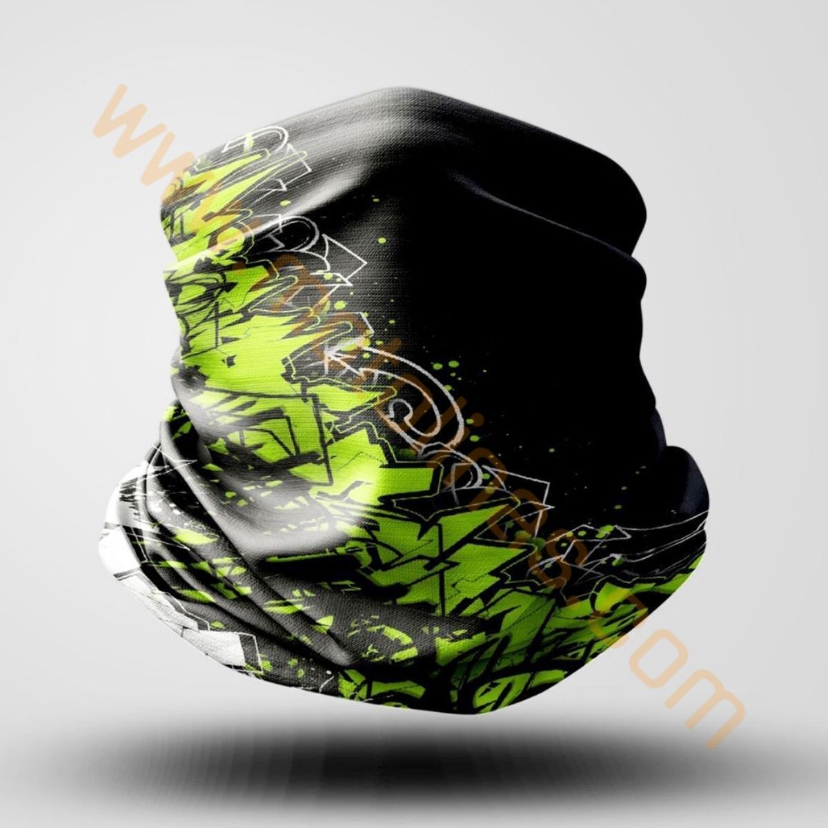 Bandana Buff Green Kartlıklı - Universal