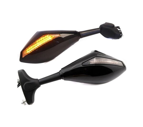 MOTOSİKLET AYNA TAKIMI RACİNG SİNYALLİ OEM, SİNYALLİ AYNA SETİ