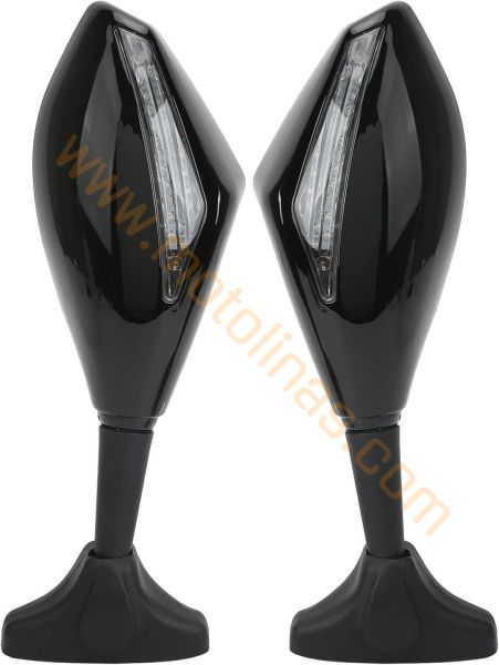 MOTOSİKLET AYNA TAKIMI RACİNG SİNYALLİ OEM, SİNYALLİ AYNA SETİ