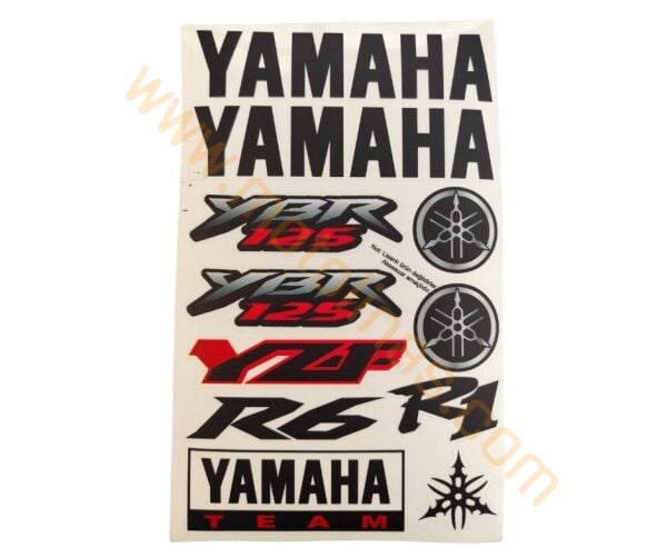 STİCKER SETİ [A5] 11 PARÇA SU GEÇİRMEZ YAMAHA YBR