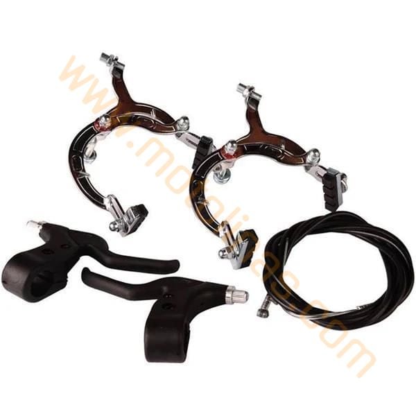 BMX MODEL 16 VE 20 JANT FREN TAKIMI TEL FREN SİYAH 2 PARMAK