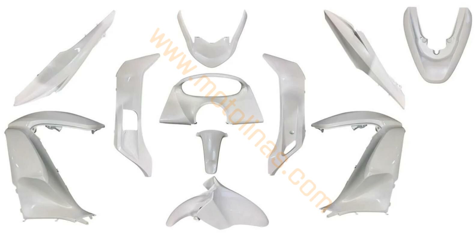 HONDA PCX KAPORTA SETİ BEYAZ 2011-2012 UYUMLUİ PCX GRENAJ SETİ