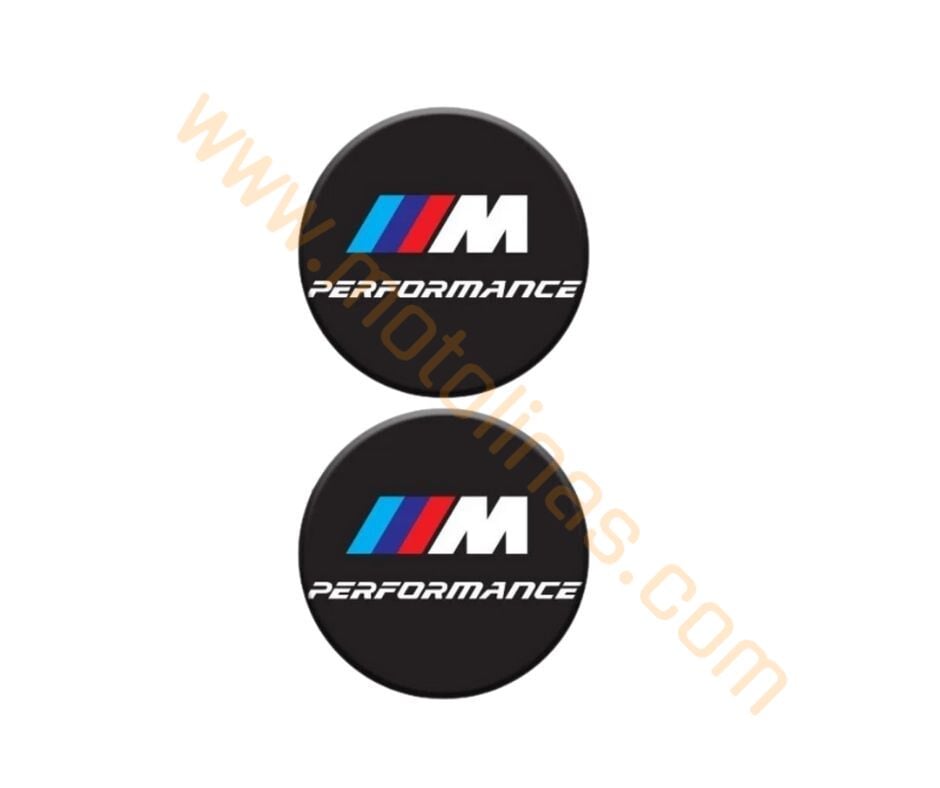 Damla Sticker 2 Li [5x5cm] M Power Siyah Damla Silikon Etiket
