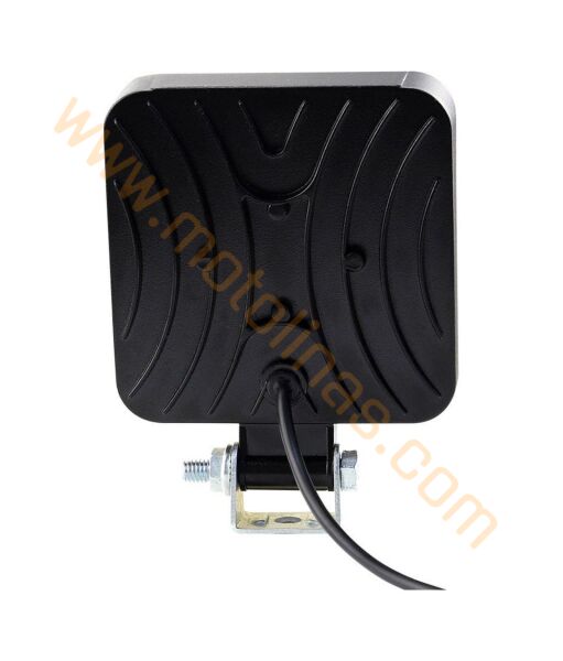 Off Road Sis Farı Lambası 9 Ledli Kare 1 ADET Paket Su Geçrmez LED