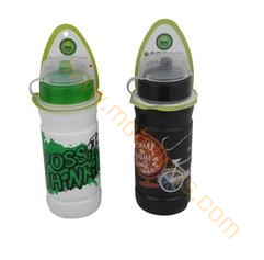 BİSİKLET SULUK MATARA 600 ML ONAYLI BPA-FREE BEYAZ