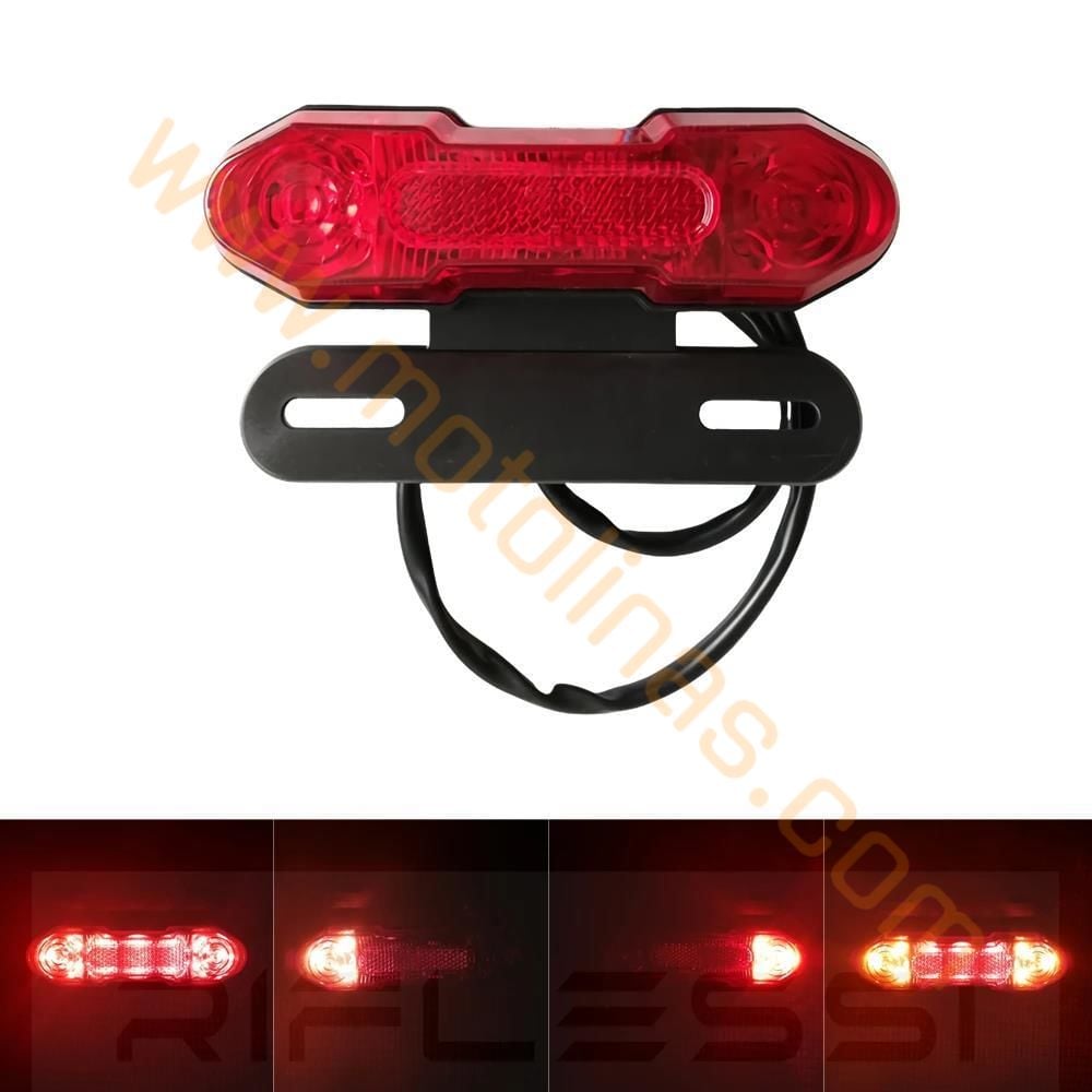 EBİKE,ELEKTRİKLİ BİSİKLET ARKA STOP 12V LEDLİ SİNYAL ÖZELLİKLİ