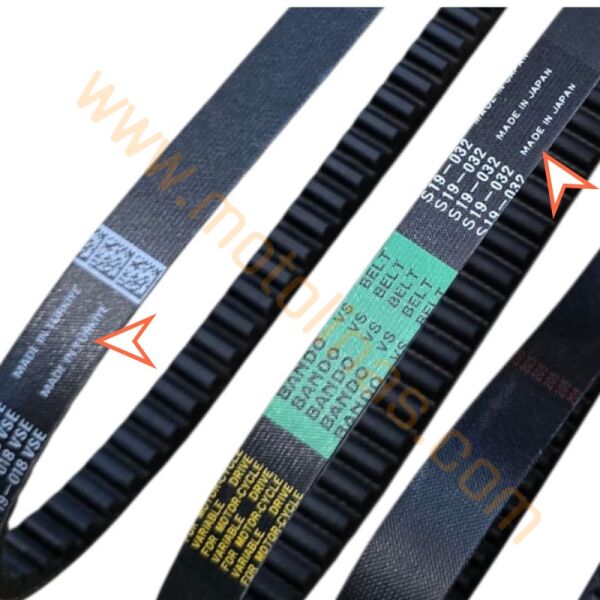 Honda Kinetic Nh100 Kayış Bando Japon Üretim, Kinetic  Uyumlu V Kayışı