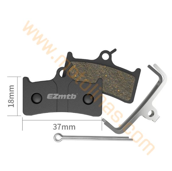 BİSİKLET DİSK FREN BALATA TAKIM BP1006 YARI METAL