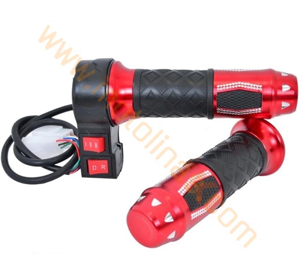 Elektrikli Bisiklet 3 Vites Ileri Geri Gaz Kolu Tk.Ebike Anaryalı