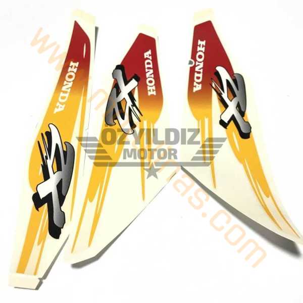 HONDA KİNETİC ARMA SETİ KİNETİC KIRMIZI