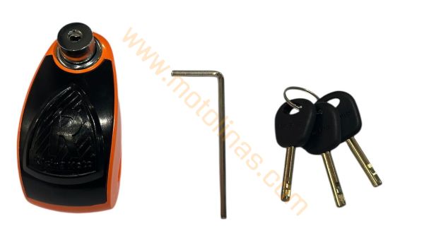 MOTOSİKLET ELEKTRİKLİ BİSİKLET DİSK KİLİDİ ALARMLI PREMIUM