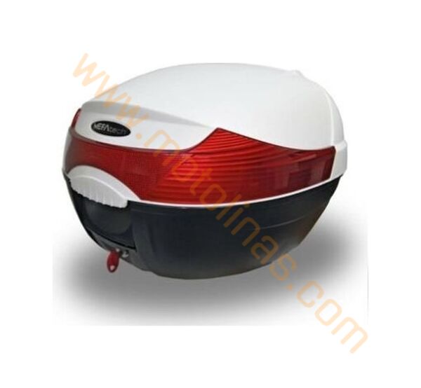 MEFATECH MOTOSİKLET ÇANTASI 33 LİTRE - BEYAZ