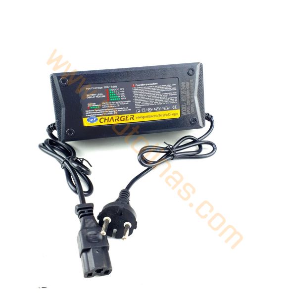 Elektrikli Şarj Aleti 60V 20Ah [ 5 Akülü Için ] [ Kesicili ]