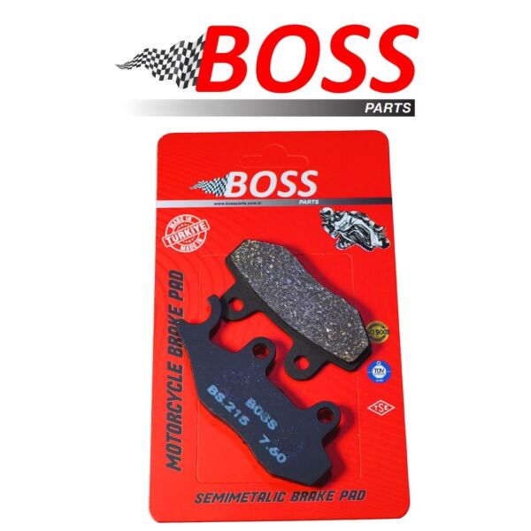 RKS SRK125-S 2023-2024 Fren Balatası BS215 Yarı Sinter BOSS