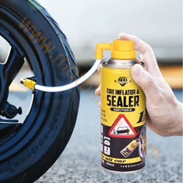 Lastik Patlak Tamir Spreyi 450 ml Universal | Hava ve Köpük Lastik Tamiri