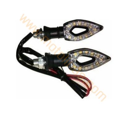 MOTOSİKLET LED ÜÇGEN SİNYAL 2 ADET ÜNİVERSAL