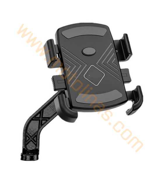 MOTOSİKLET TELEFON TUTUCU AYNA BAĞLANTILI OTOMATİK TUTMA