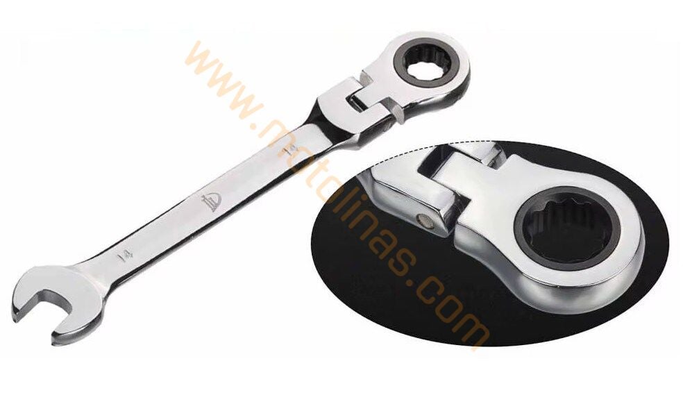 Açık Ve Mafsallı Cırcır Kombine Anahtar [10mm] İthal - Servis&tamir