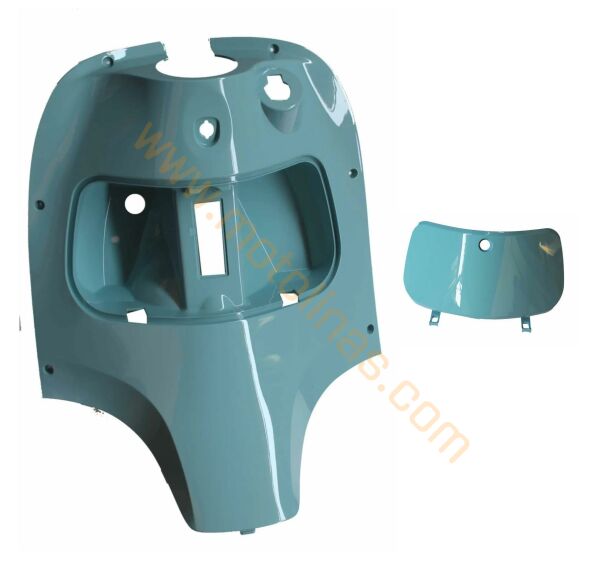 ARORA CAPPUCİNO 50cc-125cc İÇ TORPİDO KAPAKLI TURKUAZ MAVİ]