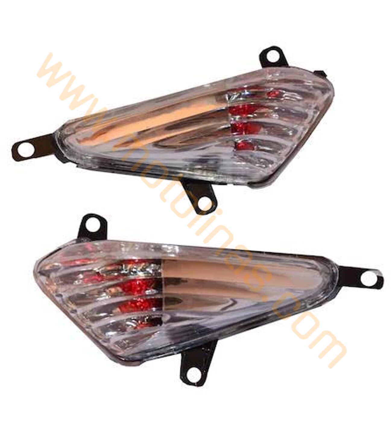 HONDA CBF ÖN SİNYAL TAKIMI BEYAZ YENİ MODEL