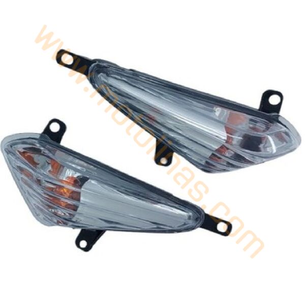 HONDA CBF ÖN SİNYAL TAKIMI BEYAZ YENİ MODEL