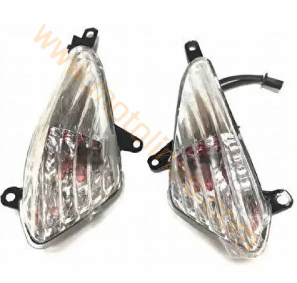 HONDA CBF ÖN SİNYAL TAKIMI BEYAZ YENİ MODEL