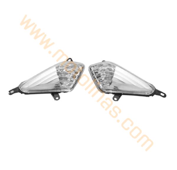 HONDA CBF ÖN SİNYAL TAKIMI BEYAZ YENİ MODEL