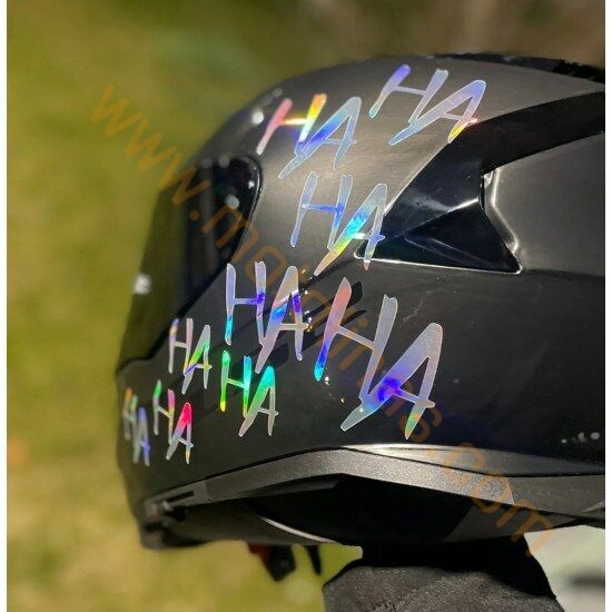STİCKER SETİ [A5] HOLOGRAM HAHAHA 15x21cm - UNİVERSAL