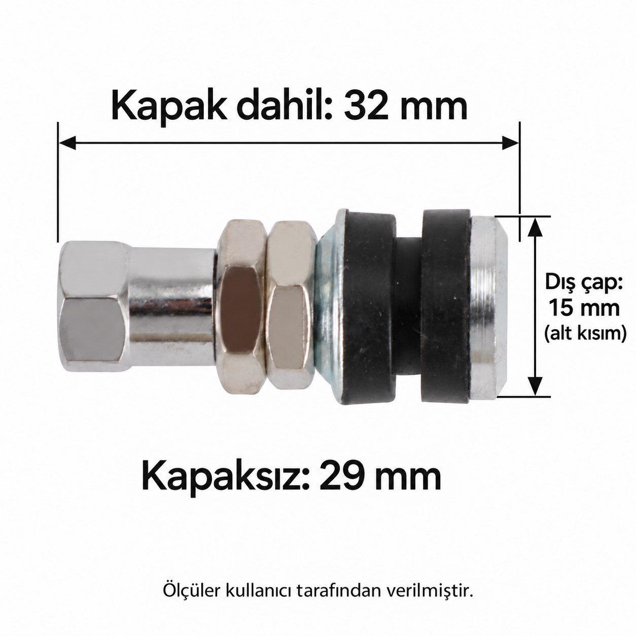 Sibop Demir [dik-somunlu] 2 Adet -  Universal