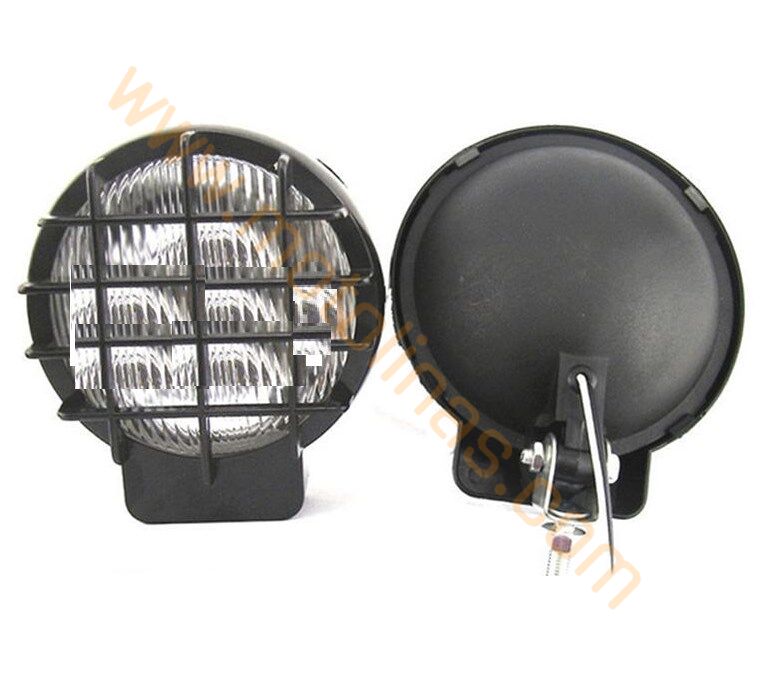 ATV, MOTOR, UTV SİS FARI KIZAKLI+SOKETLİ  2 li 124mm